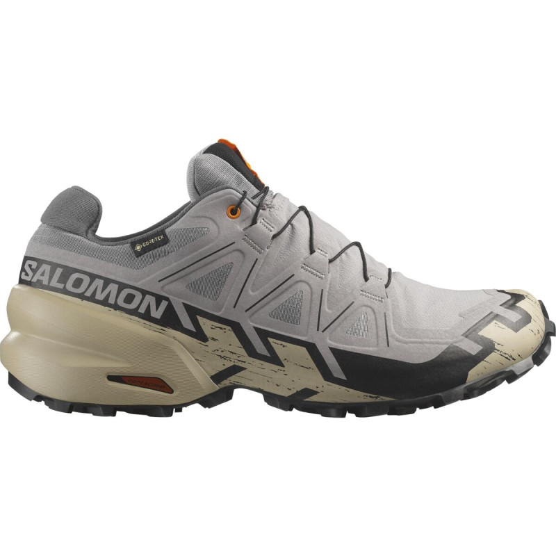 Pánska trailová obuv Salomon SPEEDCROSS 6 GTX Gull/Whpep/Black