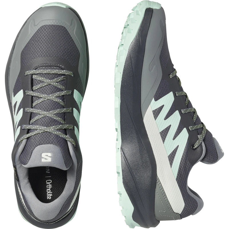Dámska outdoorová obuv Salomon OUTSCAPE GTX W Asphalt / Clearly Aqua 5