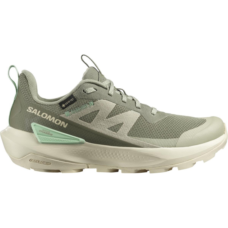 Dámska treková obuv SALOMON ELIXIR ACTIV GTX W Deep Lichen Green/Tea