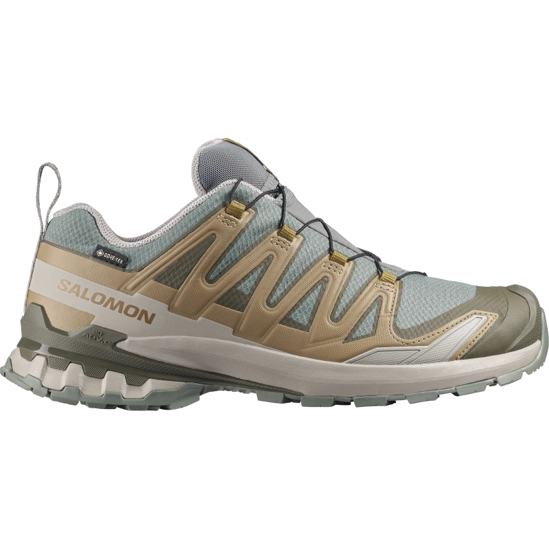 Pánska trailová obuv Salomon XA PRO 3D V9 GTX Sedona Sage / Brilliant Oliv