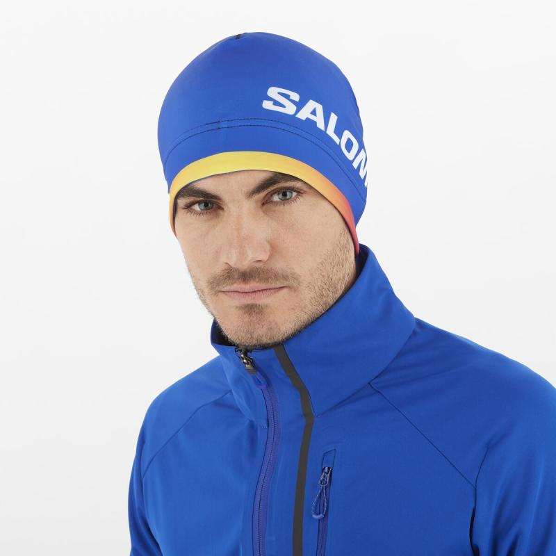 Čiapka Salomon CLUB LINE XC BEANIE Bright Blue 1