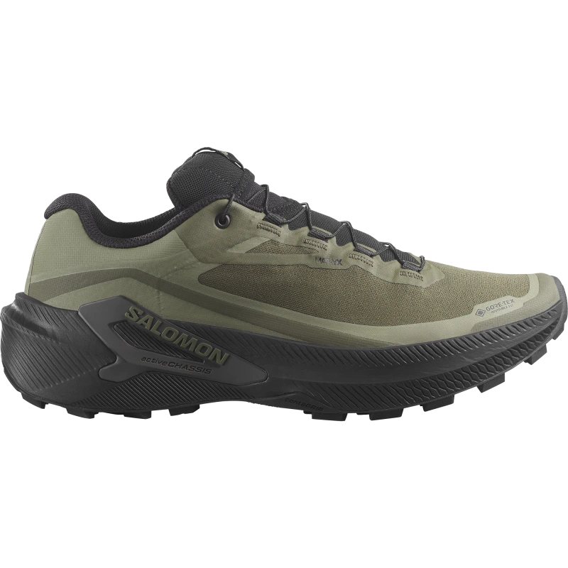 Nepremokavá pánska bežecká obuv Salomon GENESIS 2 GTX Grape Leaf / Black