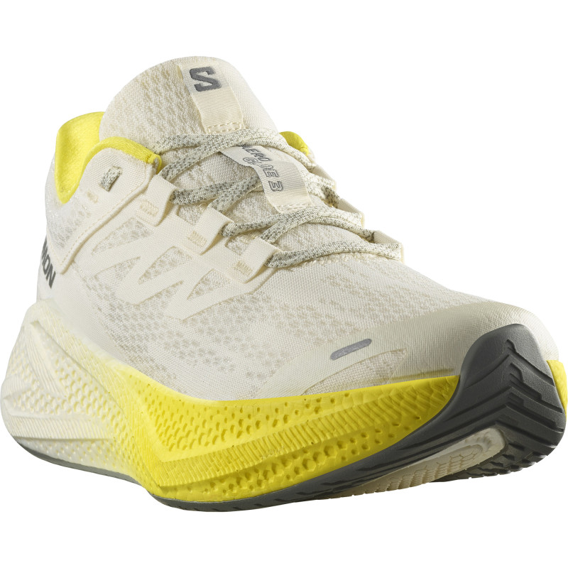 Cestná bežecká obuv Salomon AERO GLIDE 3 Vanila / Yellow / Sedsa 1