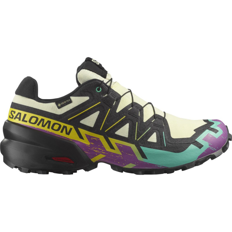 Pánska trailová obuv Salomon SPEEDCROSS 6 GTX Tyello/Black/Watf