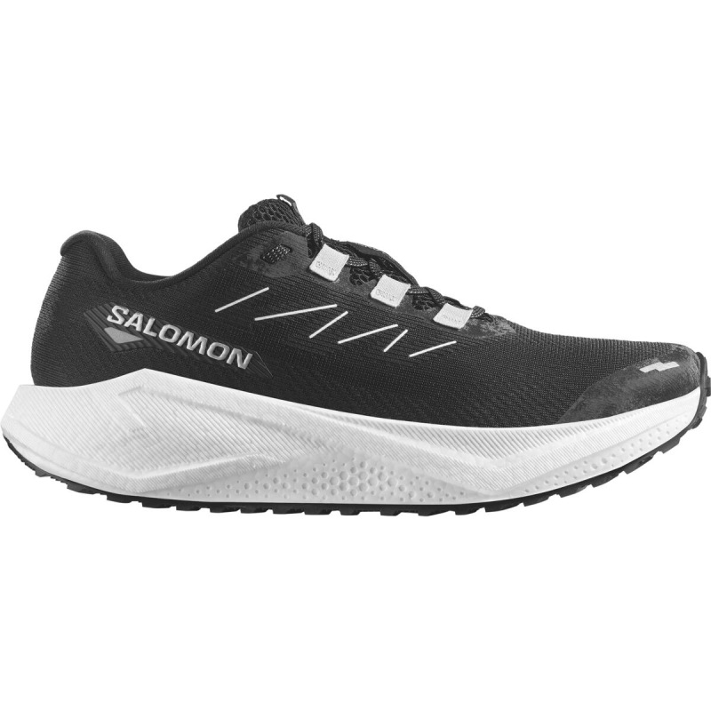 Pánska cestná bežecká obuv Salomon AERO BLAZE 3 GRVL Black/White