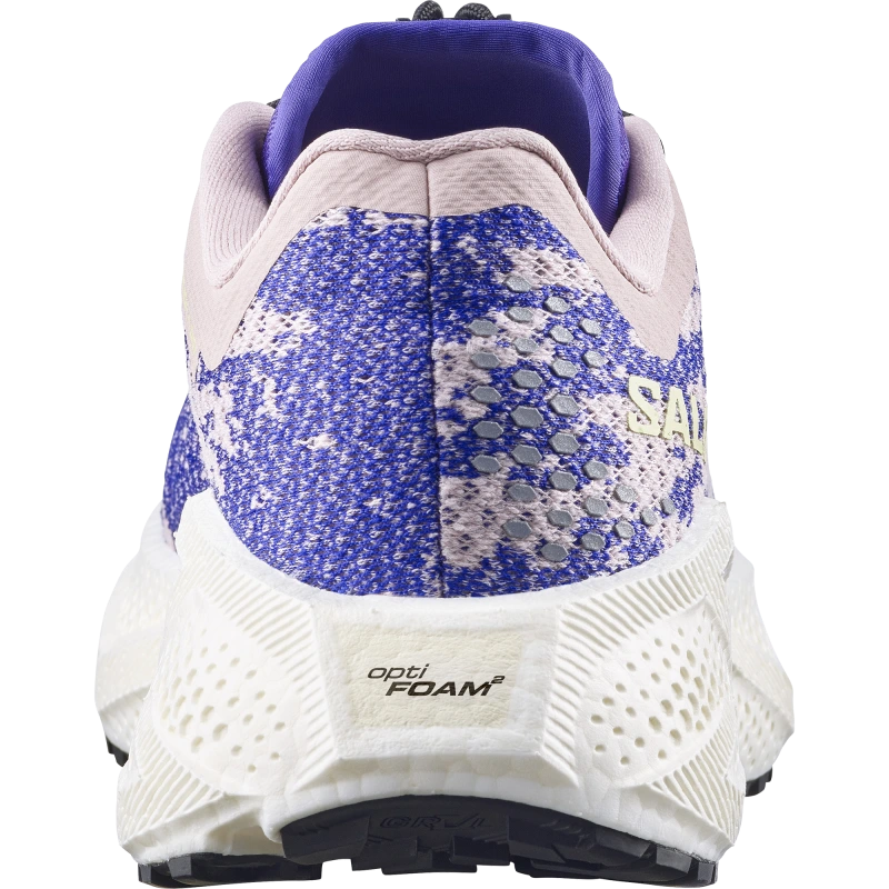 Dámska univerzálna bežecká obuv Salomon AERO GLIDE 4 GRVL W Shadow Gray / Deep Blue 2