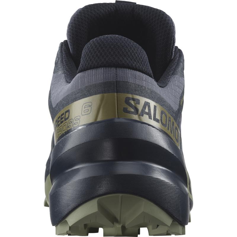 Pánska trailová obuv Salomon SPEEDCROSS 6 GTX Grisaille / Carbon / Tea