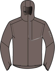 Bežecká bunda Salomon BONATTI TRAIL JKT M COSMIC SKY 2