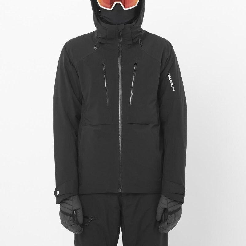 Pánska bunda SALOMON BRILLIANT 2.0 JACKET M BLACK 1