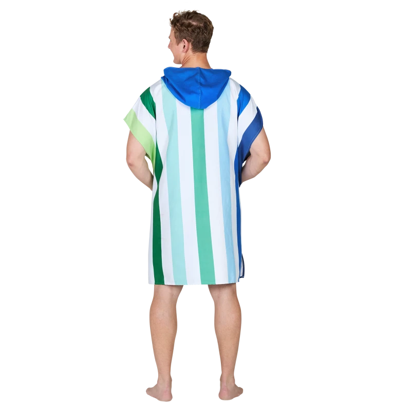 Dospelácke pončo Dock and Bay Quickdry Hooded Poncho - lazy river 3
