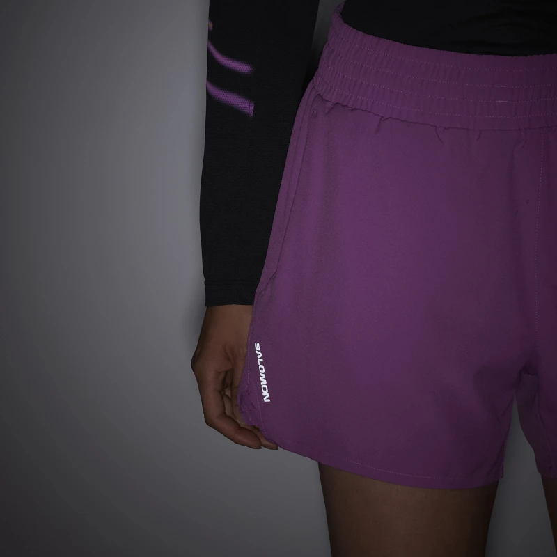Dámske shortky Salomon SHKout CORE 2IN1 SHTS 4 W IRIS ORCHID 4