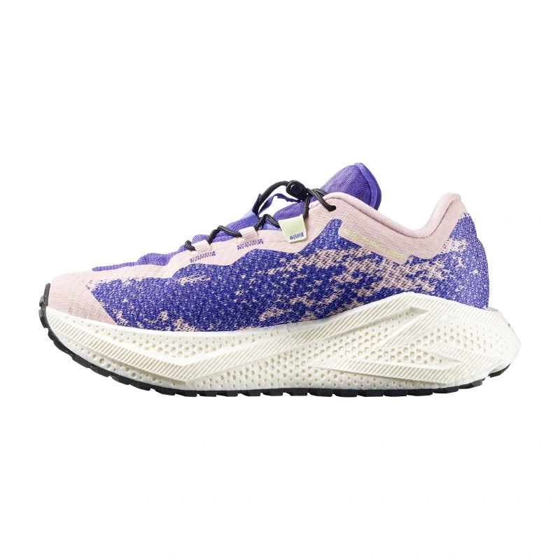 Dámska univerzálna bežecká obuv Salomon AERO GLIDE 4 GRVL W Shadow Gray/Deep Blue 2