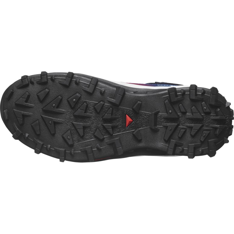 Pánska zimná obuv Salomon CROSSTRAK POWDER WP EQUIPE Black/Bl 3