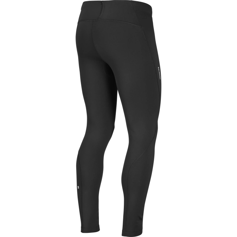 Pánske zateplené nohavice Salomon SHKout CORE WARM TIGHTS Deep Black 1