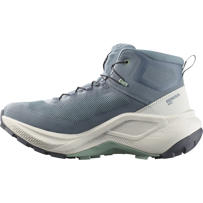 Dámska outdoorová obuv Salomon GENESIS MID GTX W Grisaille / Green Milieu 4