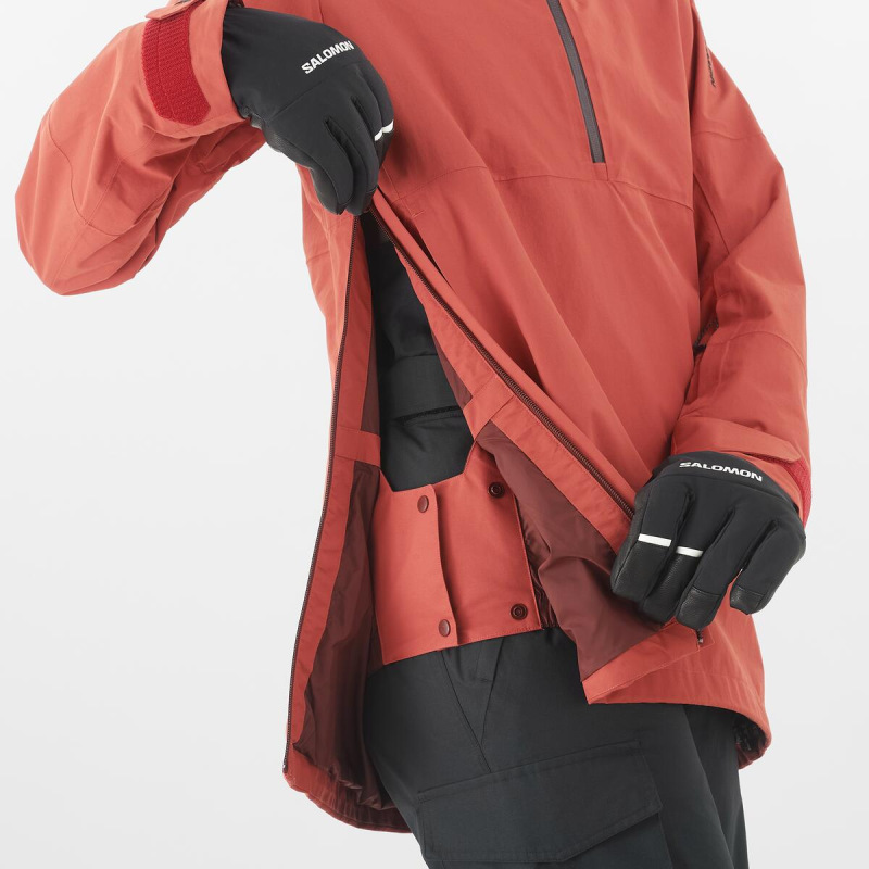 Bunda SALOMON BASHLEY ANORAK W TANDOORI SPICE 5