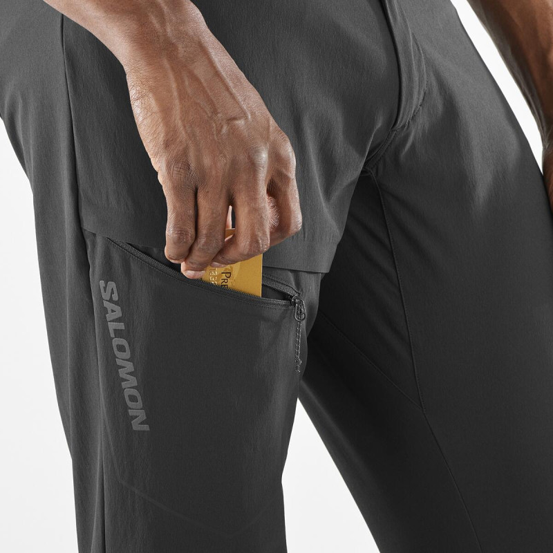 Pánske turistické nohavice WAYFARER PANTS DEEP BLACK 3