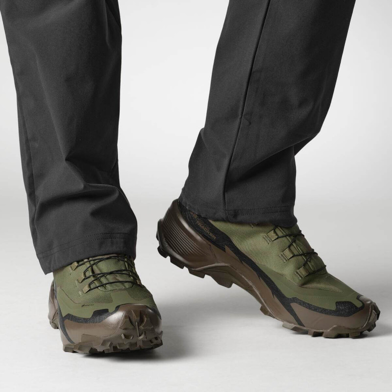 Turistická obuv Salomon CROSS HIKE TRACKER GTX Green / Earth 1