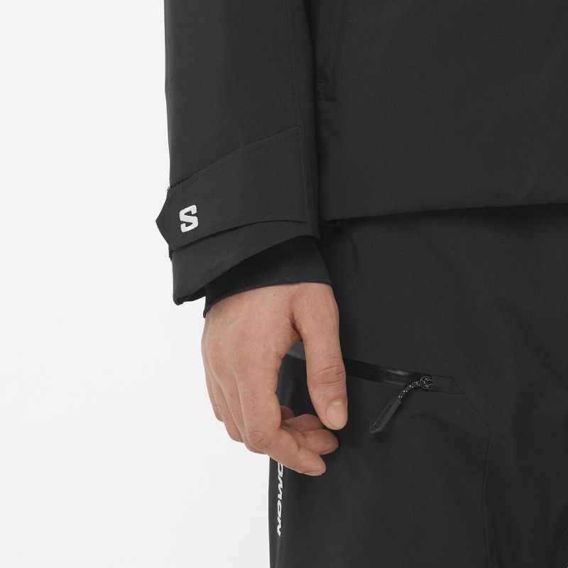 Pánska bunda SALOMON BRILLIANT 2.0 JACKET M BLACK 4
