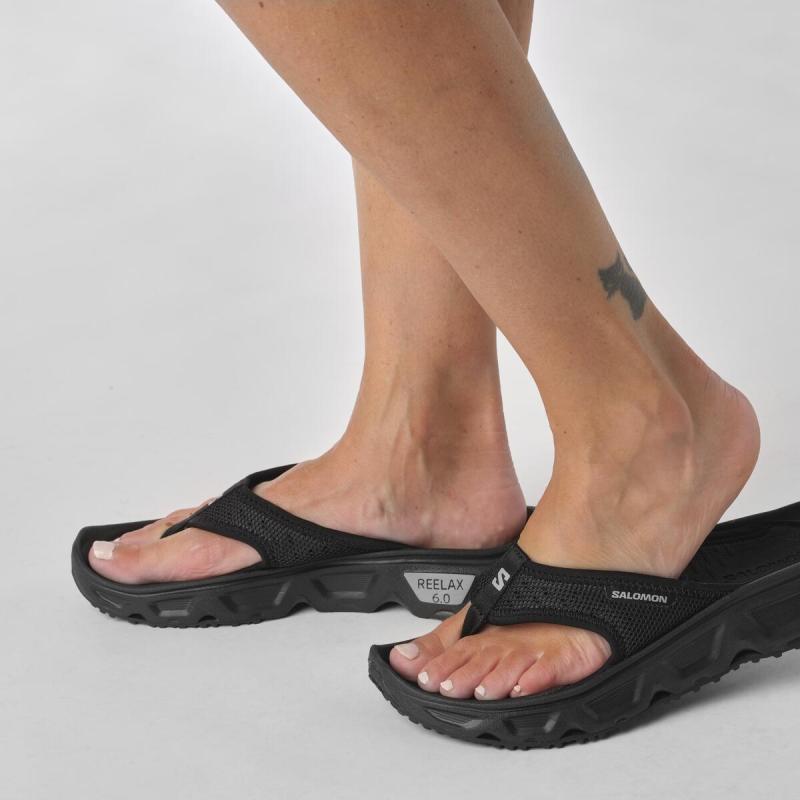 Dámske šľapky Salomon REELAX BREAK 6.0 W Black / Black 5