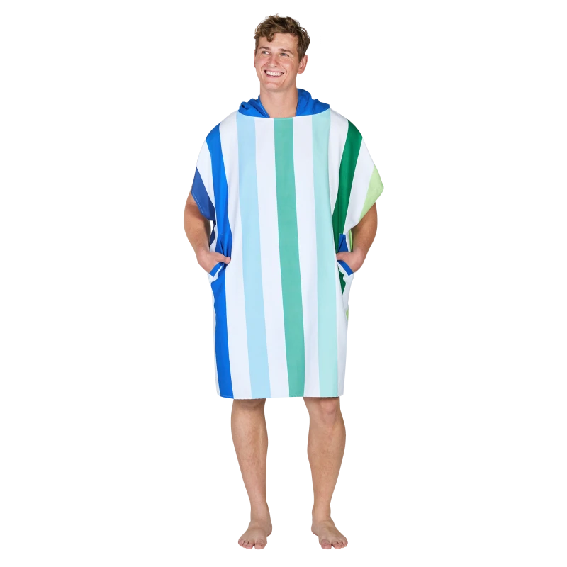 Dospelácke pončo Dock and Bay Quickdry Hooded Poncho - lazy river 6