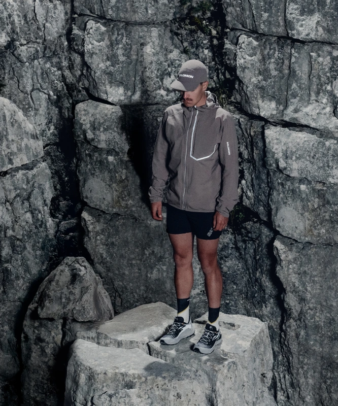 Bežecká bunda Salomon BONATTI TRAIL JKT M COSMIC SKY 5