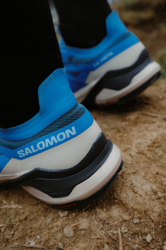 Pánska bežecká obuv Salomon XA META MADE IN FRANCE French Blue / Oxford Tan 8
