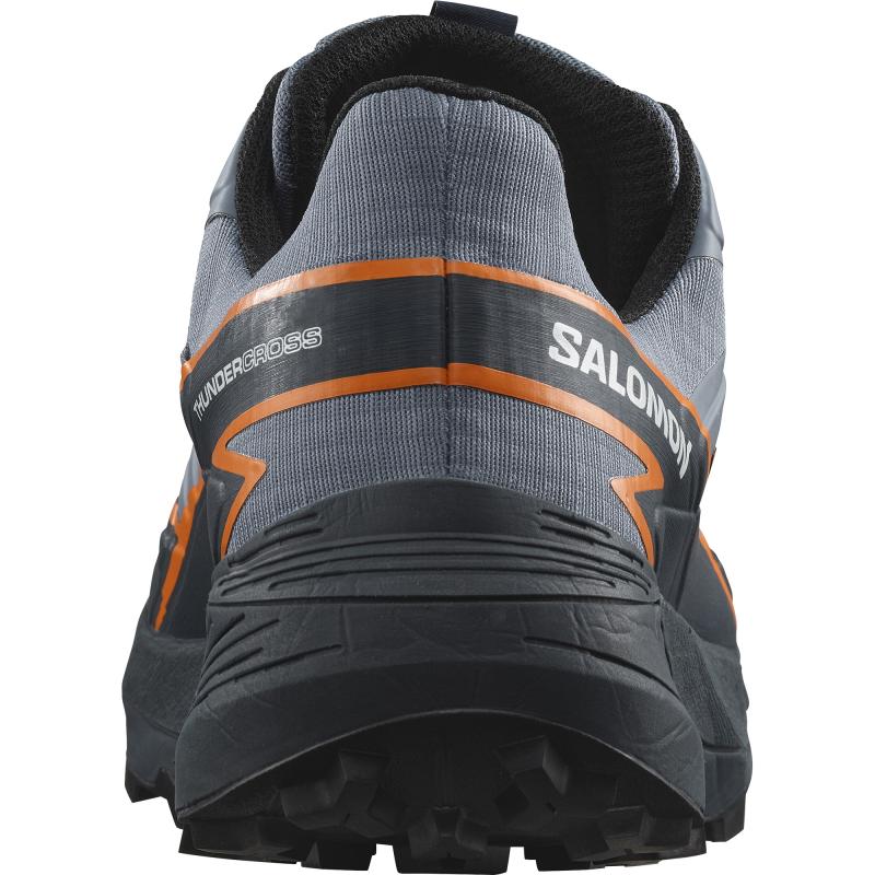 Pánska trailová obuv Salomon THUNDERCROSS GTX Flint Stone / Carbon / Orange Pepper