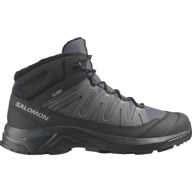 Pánska zimná obuv Salomon X-ADVENTURE COLDRUSH WP Asphalt / Black