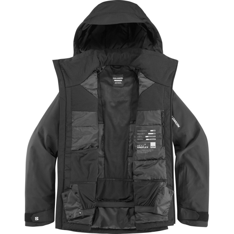 Pánska bunda SALOMON BRILLIANT 2.0 JACKET M BLACK 3