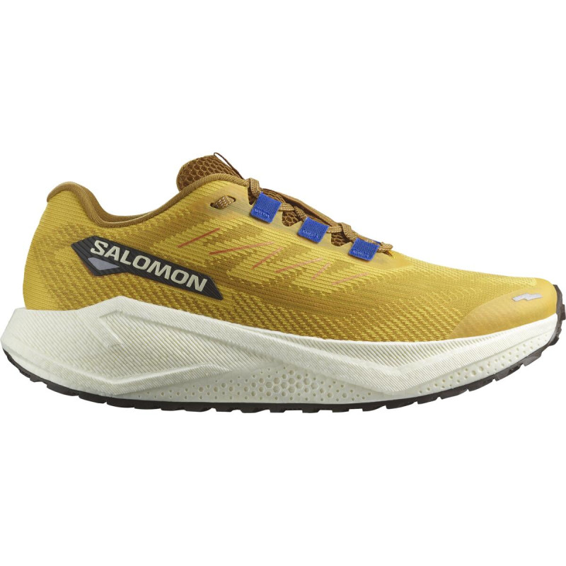 Pánska cestná bežecká obuv Salomon AERO BLAZE 3 GRVL Spicym/Vanila/Nau