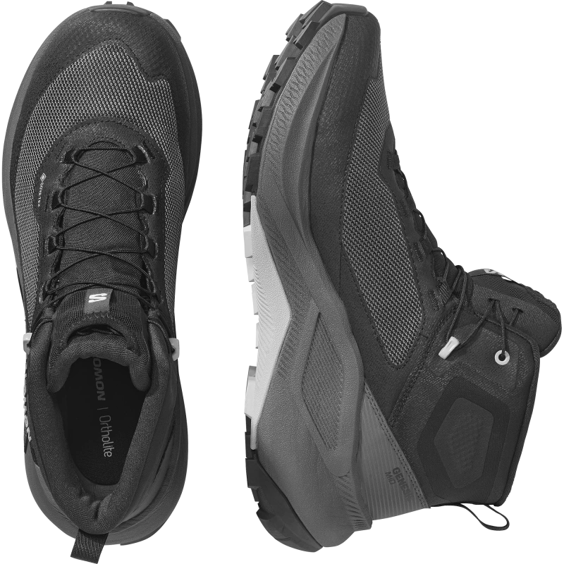 Pánska outdoorová obuv Salomon GENESIS MID GTX Black / Asphalt 5