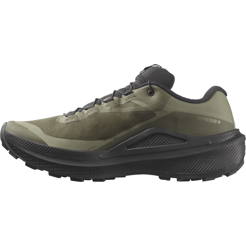 Nepremokavá pánska bežecká obuv Salomon GENESIS 2 GTX Grape Leaf / Black 4