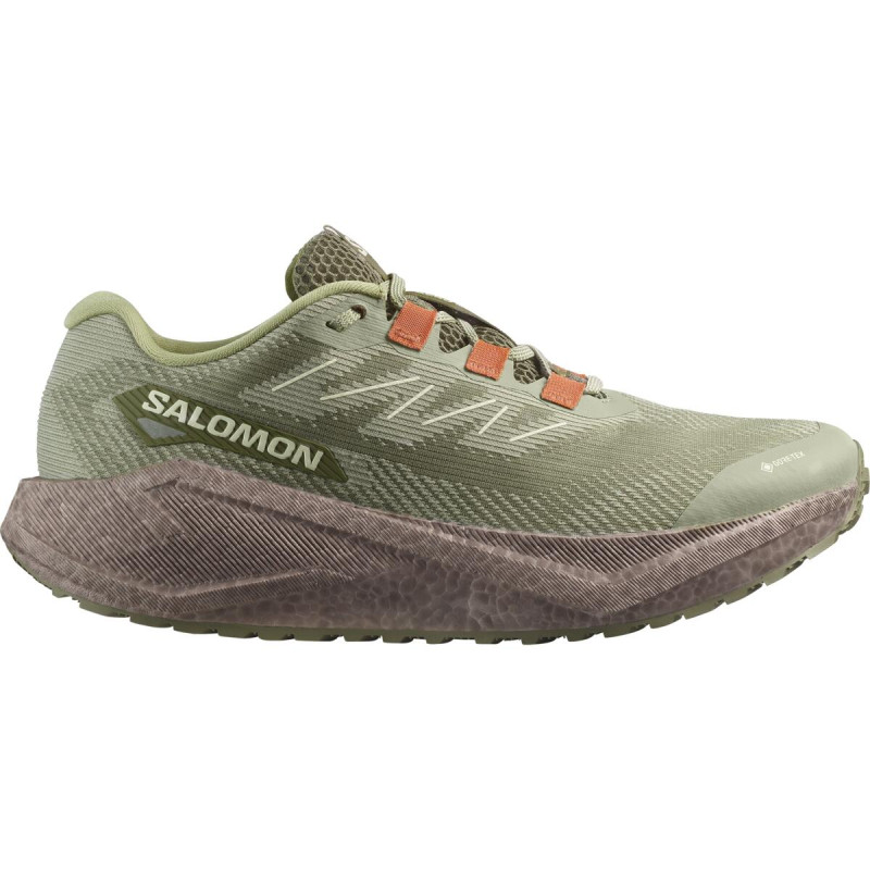 Pánska cestná bežecká obuv Salomon AERO BLAZE 3 GRVL GTX Tea / Iron / Burn