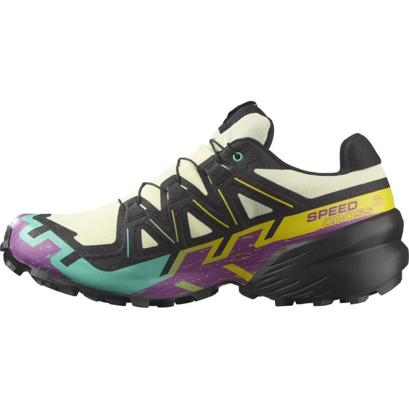 Pánska trailová obuv Salomon SPEEDCROSS 6 GTX Tyello/Black/Watf 4
