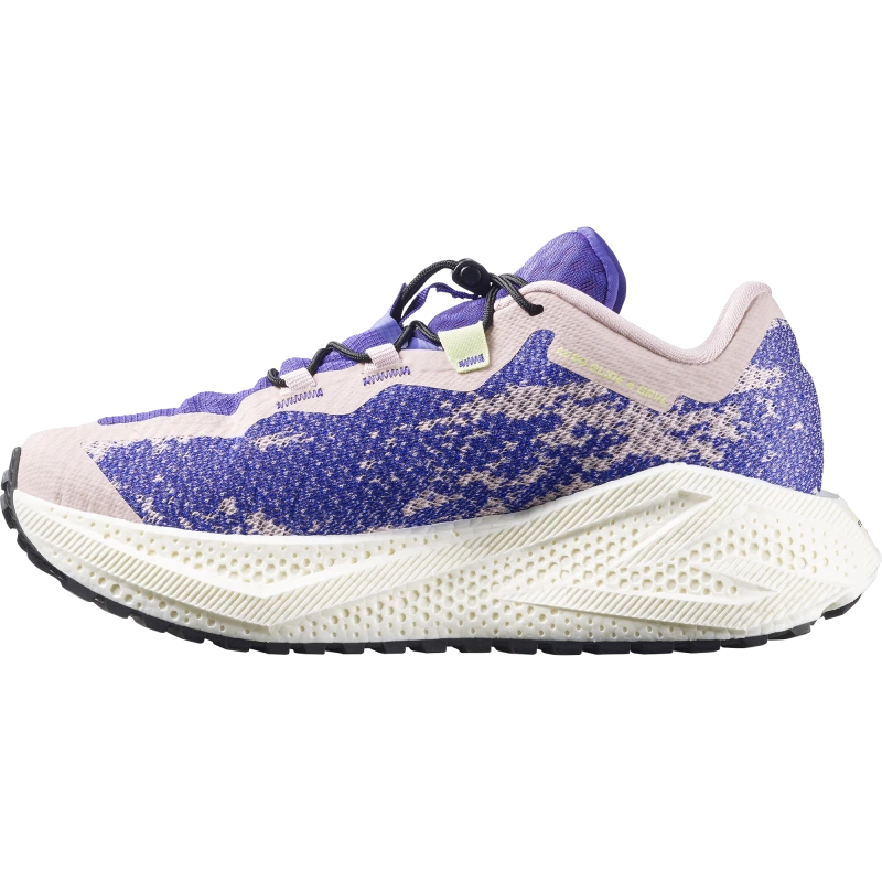 Dámska univerzálna bežecká obuv Salomon AERO GLIDE 4 GRVL W Shadow Gray / Deep Blue 4