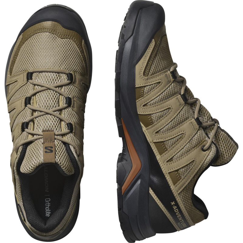 Pánska outdoorová obuv Salomon X-ADVENTURE RECON GTX KELP/KELP/SIE 4