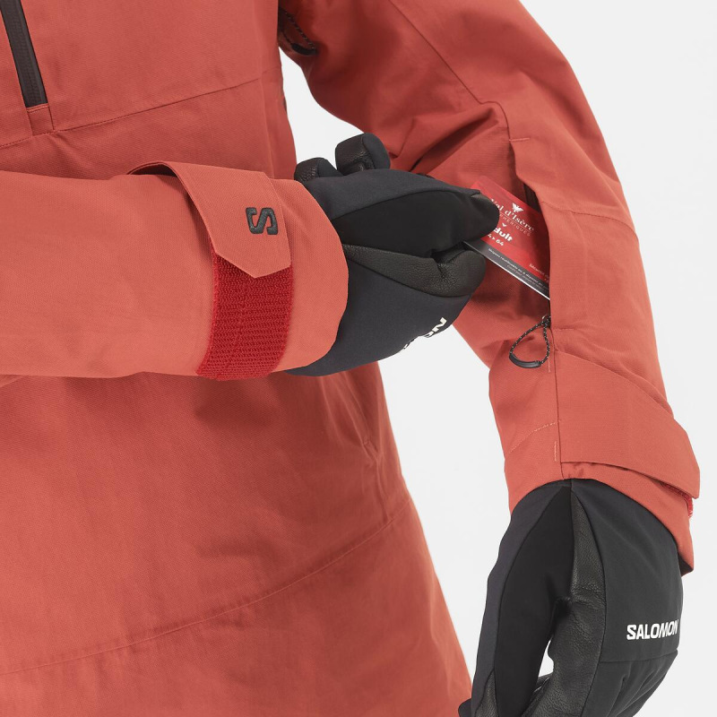 Bunda SALOMON BASHLEY ANORAK W TANDOORI SPICE 3