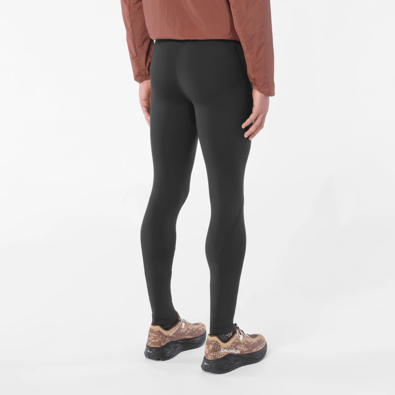 Pánske zateplené nohavice Salomon SHKout CORE WARM TIGHTS Deep Black 6
