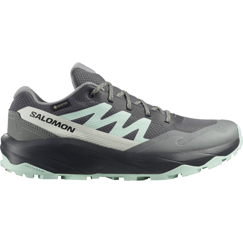 Dámska outdoorová obuv Salomon OUTSCAPE GTX W Asphalt / Clearly Aqua