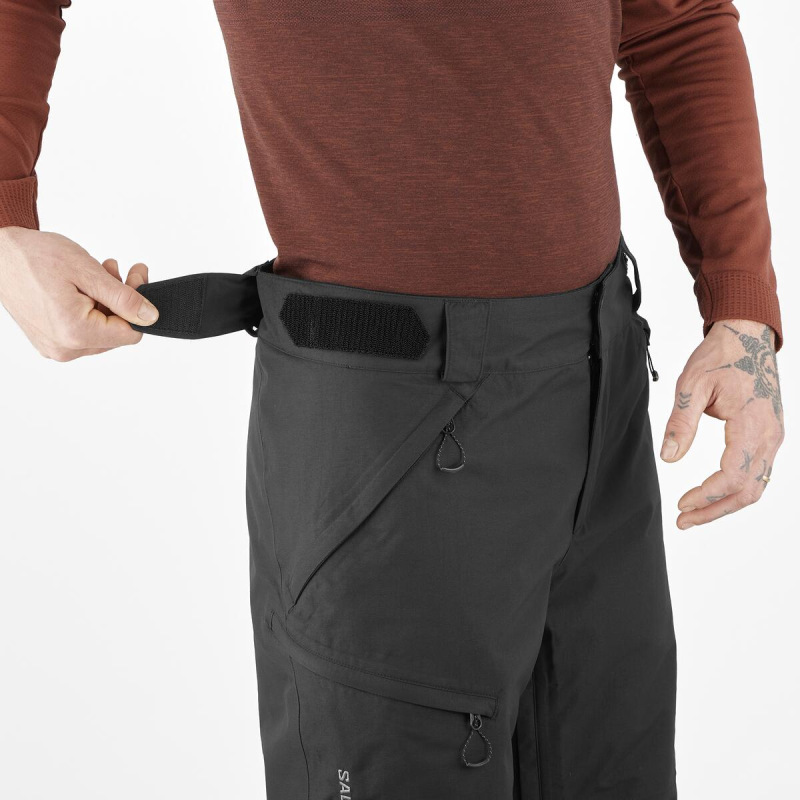 Pánske oteplovačky TRANSFER PUFF PANT M DEEP BLACK 4