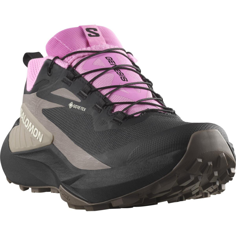 Dámska bežecká obuv Salomon GENESIS GTX W Cyclamen/Black/Ethere 1