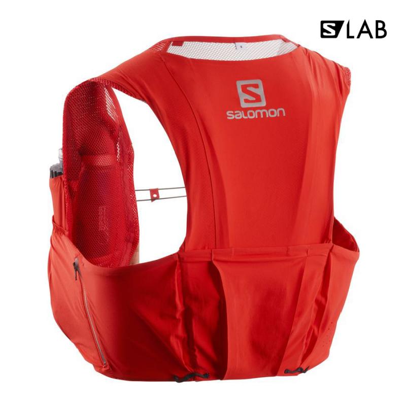 Bežecký batoh S/LAB SENSE ULTRA 8 SET Racing Red