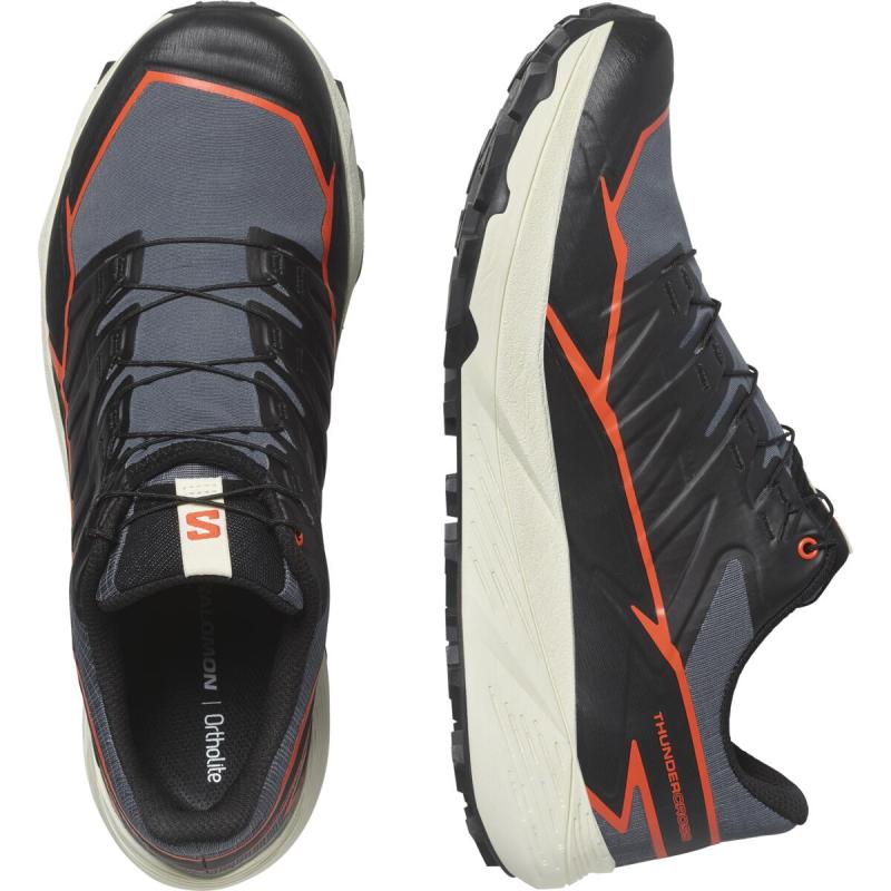 Pánska trailová obuv Salomon THUNDERCROSS GTX Turbul/Black/Chert