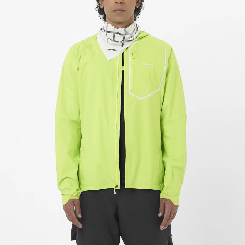 Bežecká bunda Salomon BONATTI PRO JKT M - Acid Lime 7