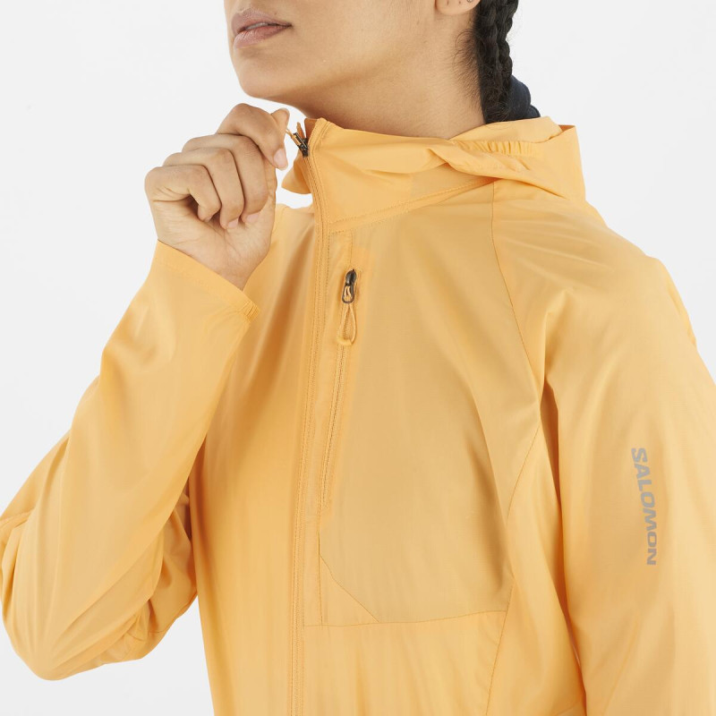 Dámska bežecká bunda Salomon BONATTI CROSS WIND JKT W WARM APRI 6