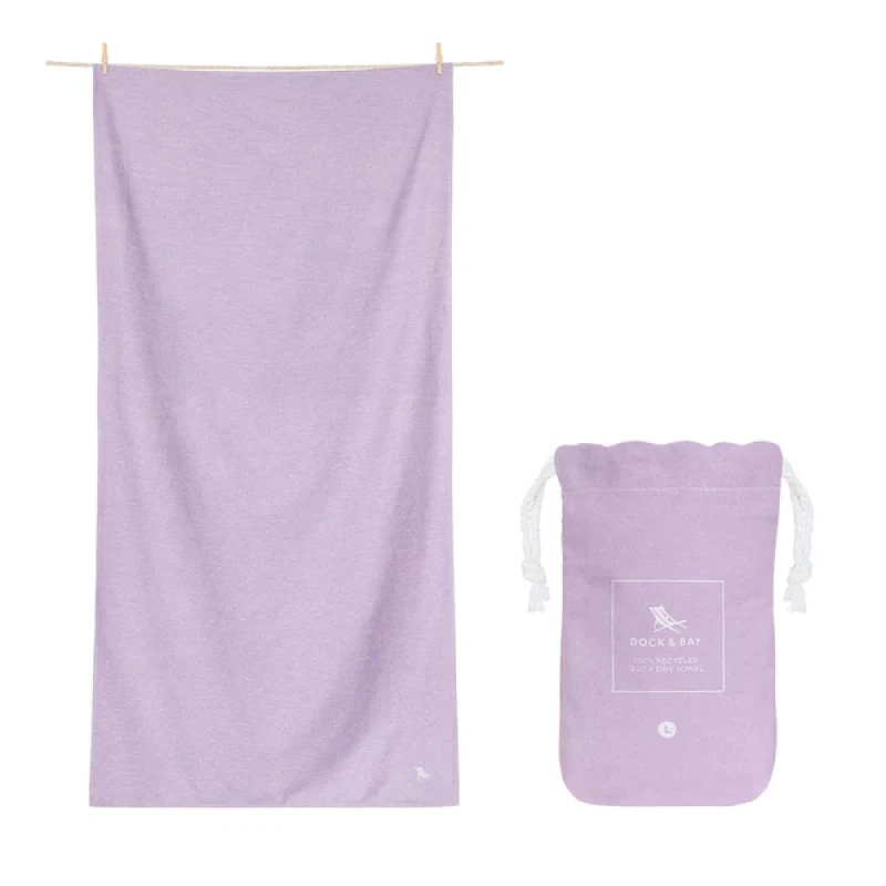 Rýchloschnúci uterák DOCK&BAY Meadow Lilac