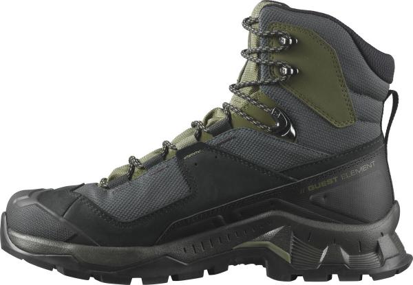Pánska turistická obuv Salomon QUEST ELEMENT GTX Black / Deep Lichen Green / Olive Night 1