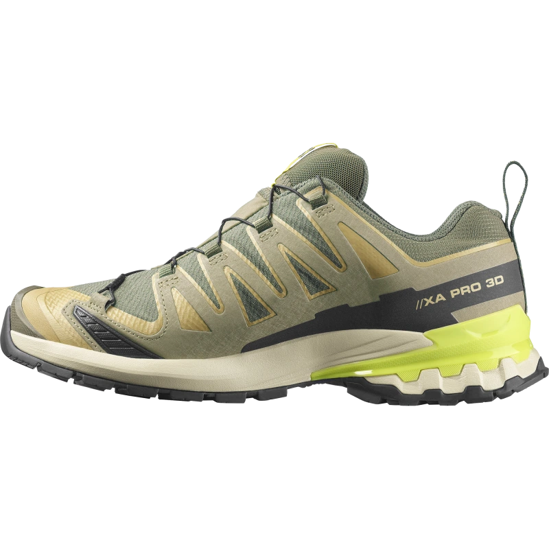 Pánska trailová obuv Salomon XA PRO 3D V9 GTX Grape Leaf / Aloe 4