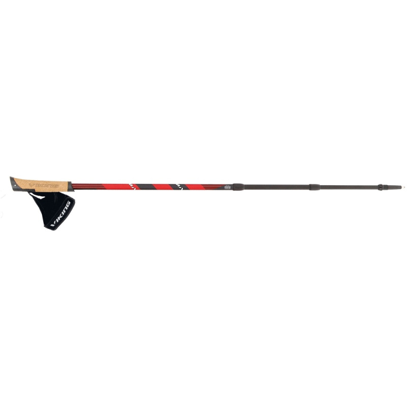 nordic walking palice Viking KUBE PRO red 1